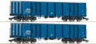 37644 Roco Set of 2  gondola cars type Eanos